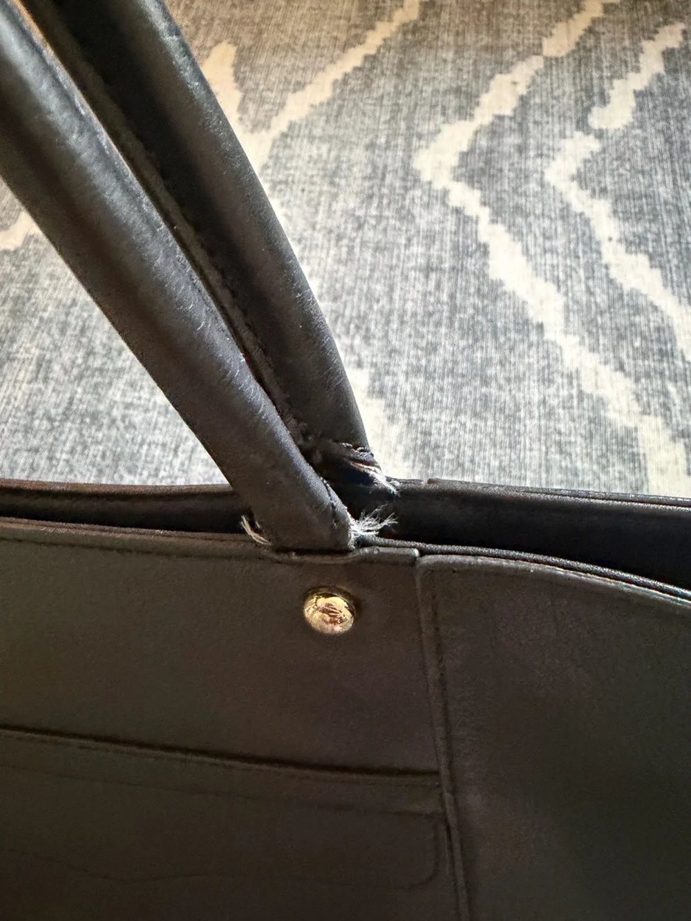 Rebecca Minkoff leather tote/laptop bag